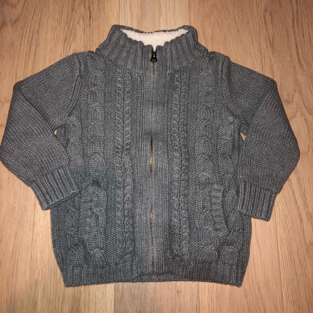 Gap zip up cardigan sweater size 3